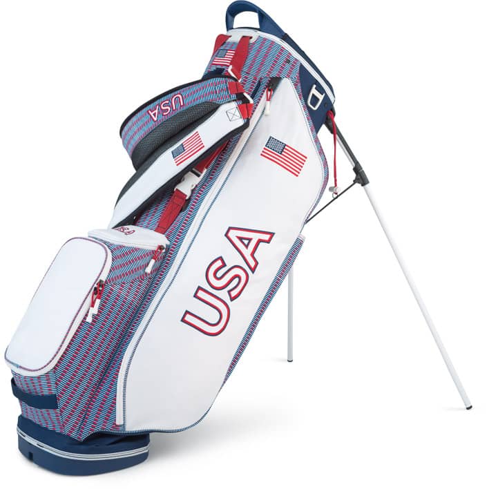 PING ゴルフバッグ アメリカ国旗デザイン USA Hoofer Lite Golf Bag - PING